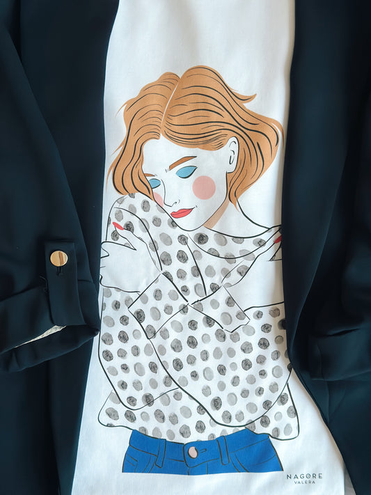 CAMISETA MANGA CORTA TC MODELO AMOR DE CARAMELO TIPO TOP CROP | Vohko