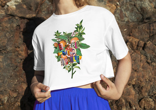 Crop Top Mujer El Poble Salva El Poble