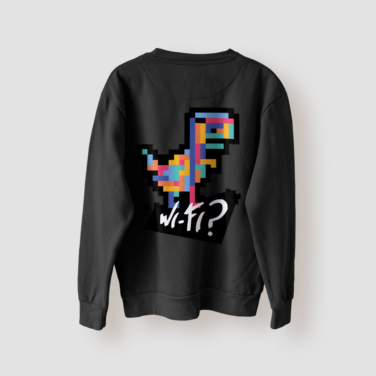 SUDADERA VOHKO DINOTETRIS WIFI NEGRA