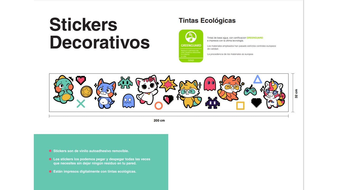 STIKER DECORATIVO KIGO