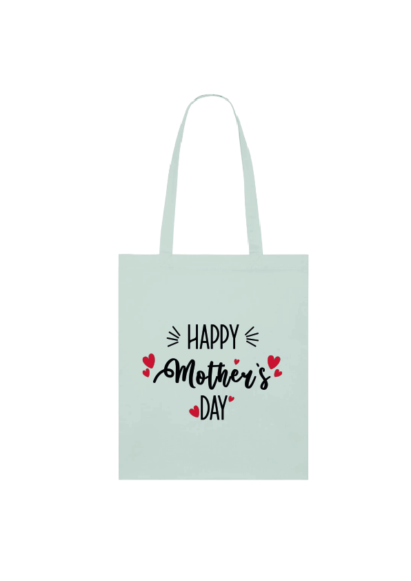 TOTE BAG AZUL CELESTE HAPPY | Vohko