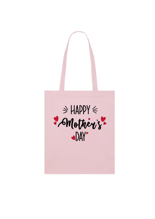 TOTE BAG ROSA HAPPY | Vohko